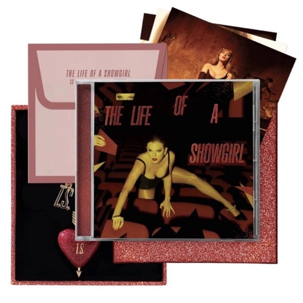Taylor Swift The Life of a Showgirl Deluxe CD It’s Frightening limited release